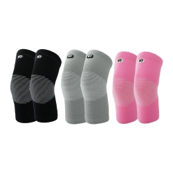 Наколенники тканевые WOD Friends Double Layer Cotton Knee Sleeves - 4mm (Розовые)
