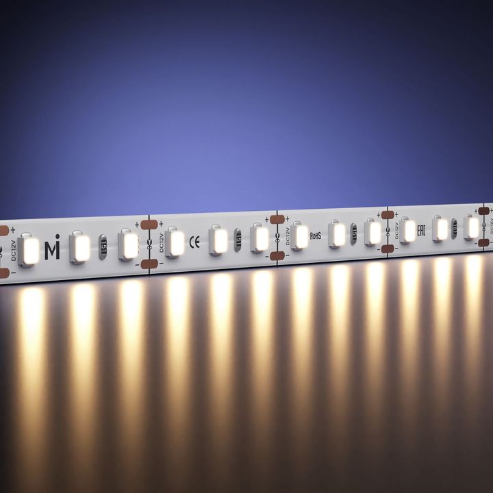 Светодиодная лента Maytoni 9,6W/m 120LED/m 2835SMD теплый белый 5M 201031