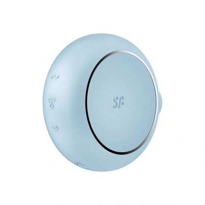 Голубой клиторальный стимулятор Pro To Go 3 (Цвет: голубой)