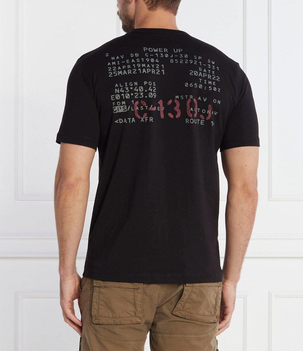 Футболка Aeronautica Militare - черный(TS2135J597)