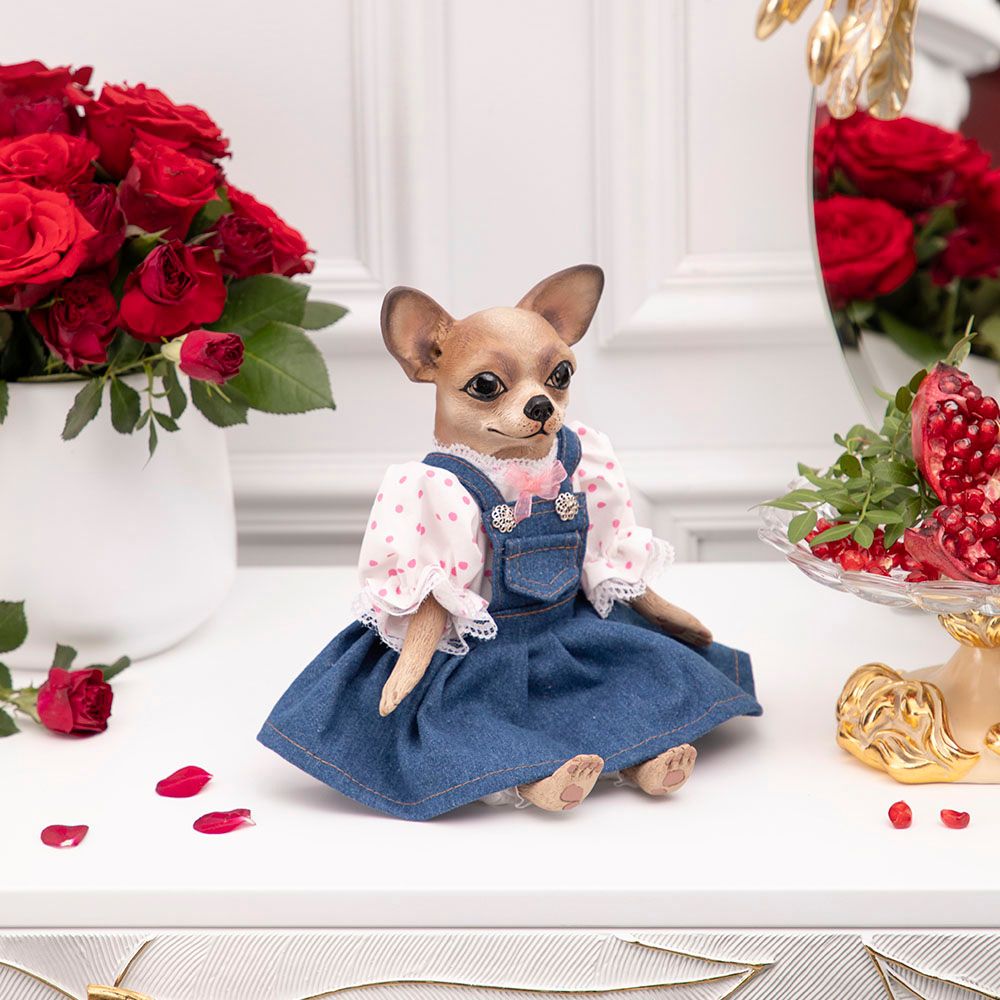 Кукла коллекционная Собака Милли