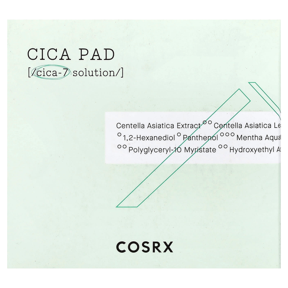 CosRx, Pure Fit, Cica салфетки, 90 штук, 150 мл (5,07 жидк. унции)