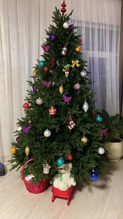 Ель искуственная Царь елка Сапфир 185 см