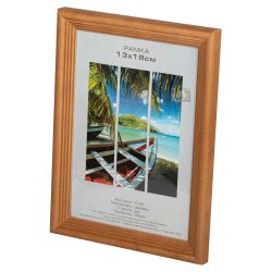 Фоторамка Image Art С18 13х18 деревянная из сосны, цвет бронза, вставка стекло | Деревянные со стеклом