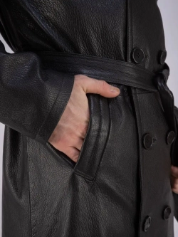 Плащ кожаный из натуральной кожи Турция