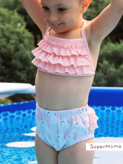 Подгузник трусики для плавания бассейна многоразовый