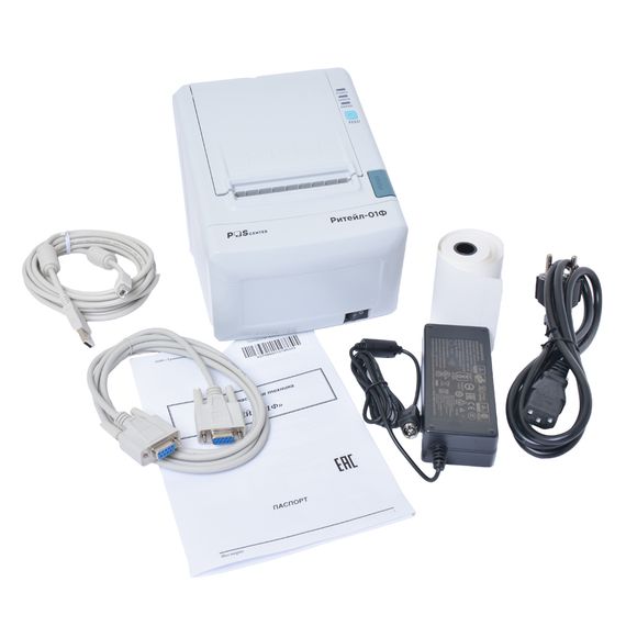 Фискальный регистратор ККТ &quot;РИТЕЙЛ-01ФМ&quot; (У) COM/USB/LAN (белый) без ФН