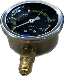 Глицериновый манометр SPECOS 10MPa, 100Bar 465462427