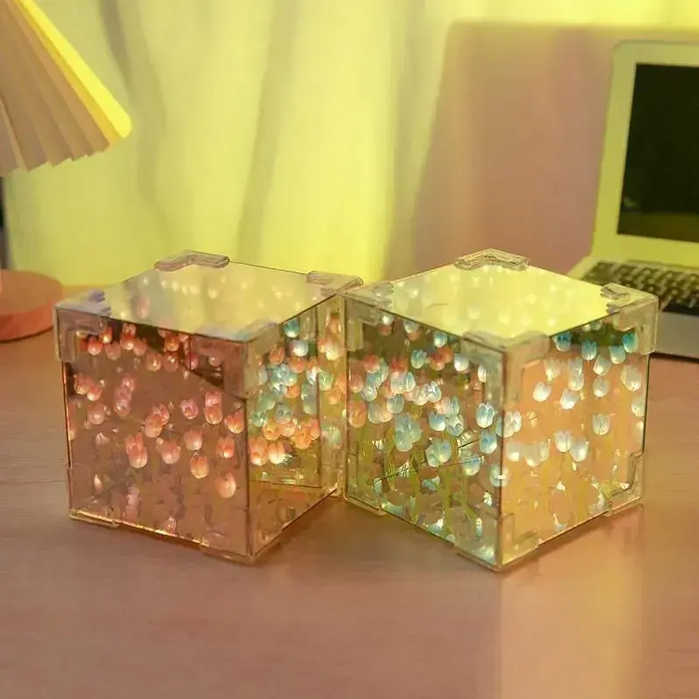 Ночник с тюльпанами,подарок девушке,ночник для девочки diy,30 цветок
