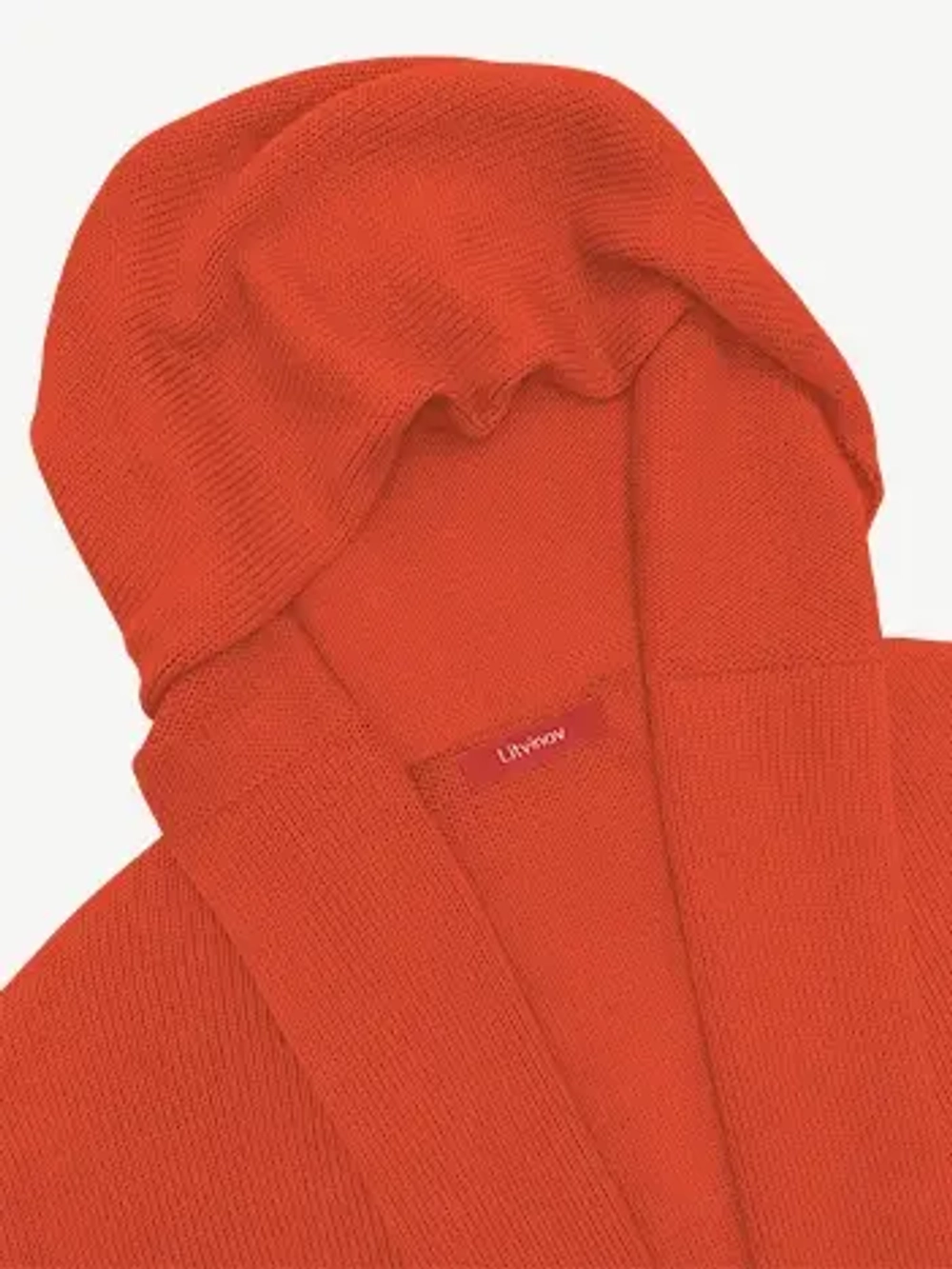 Кардиган с капюшоном из хлопка