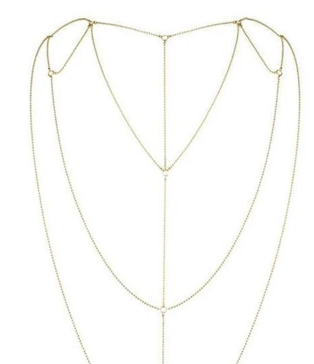 Золотистое плетеное украшение Magnifique (Цвет: золотистый)