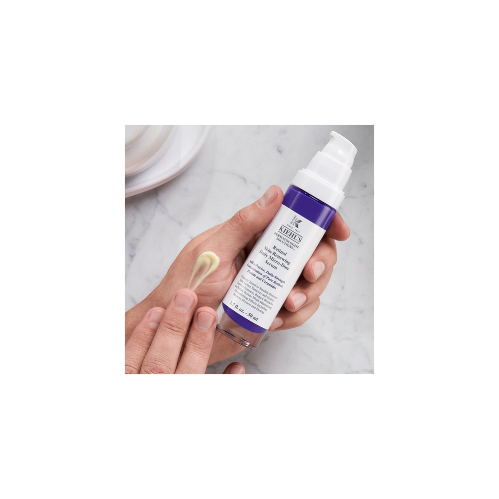 Kiehl's Dermatologist Solutions Retinol Skin-Renewing Daily Micro-Dose Serum - сыворотка против морщин с ретинолом для всех типов кожи, включая чувствительную /  dla kobiet 30  ml  / GTIN 3605972610010