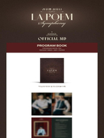 Альбом LA POEM - SYMPHONY OFFICIAL MD PROGRAM BOOK