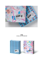 Альбом ILLIT - NOT CUTE ANYMORE 1st Single Album ILLIT X ASHLEY WILLIAMS POUCH RANDOM Version