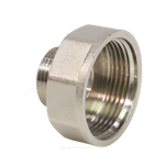 Переход латунь никель Ду 15х8 (1/2"х1/4") ВР/НР VALFEX VF.592.N.012.014