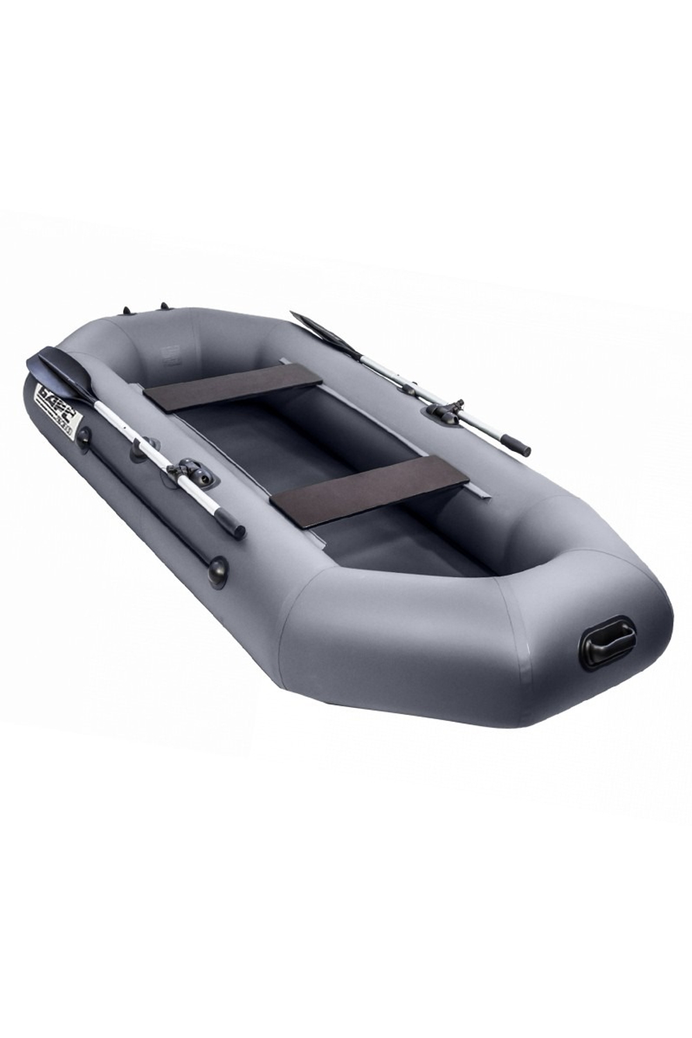 Барс-260 НАДУВНОЕ ДНО графит (лодка ПВХ)