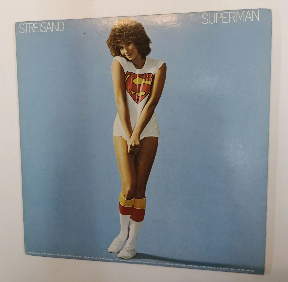 Винтажная виниловая пластинка Barbra Streisand Streisand Superman (Japan 1977)