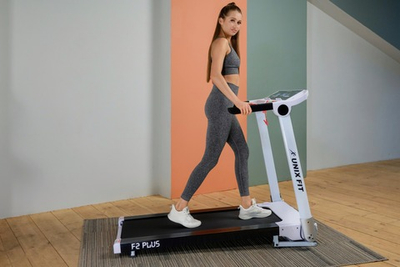 Беговая дорожка UNIX Fit Hi-tech F2 PLUS Arctic Ice, Dark Storm