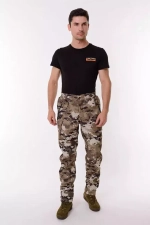 Демисезонный мужской костюм Onerus Тактика (Полофлис) Бежевый