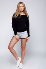 Хлопковый комплект Black Line (Размер: M) (Цвет: черный с серым)