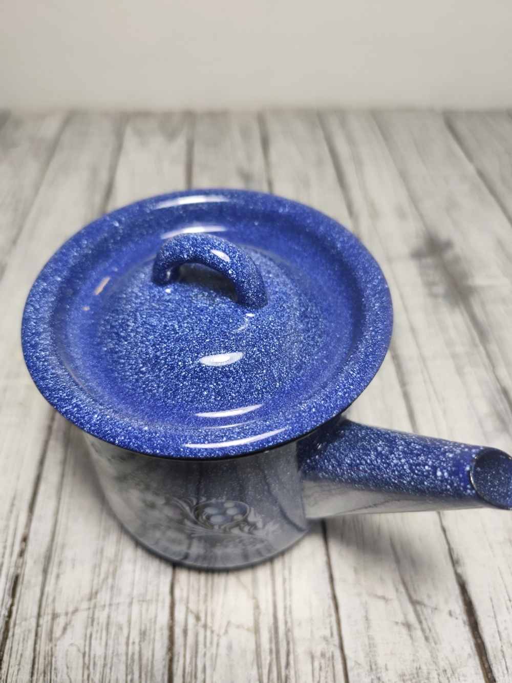 Чайник 1л с рис Голубика син с зерн 1с202с