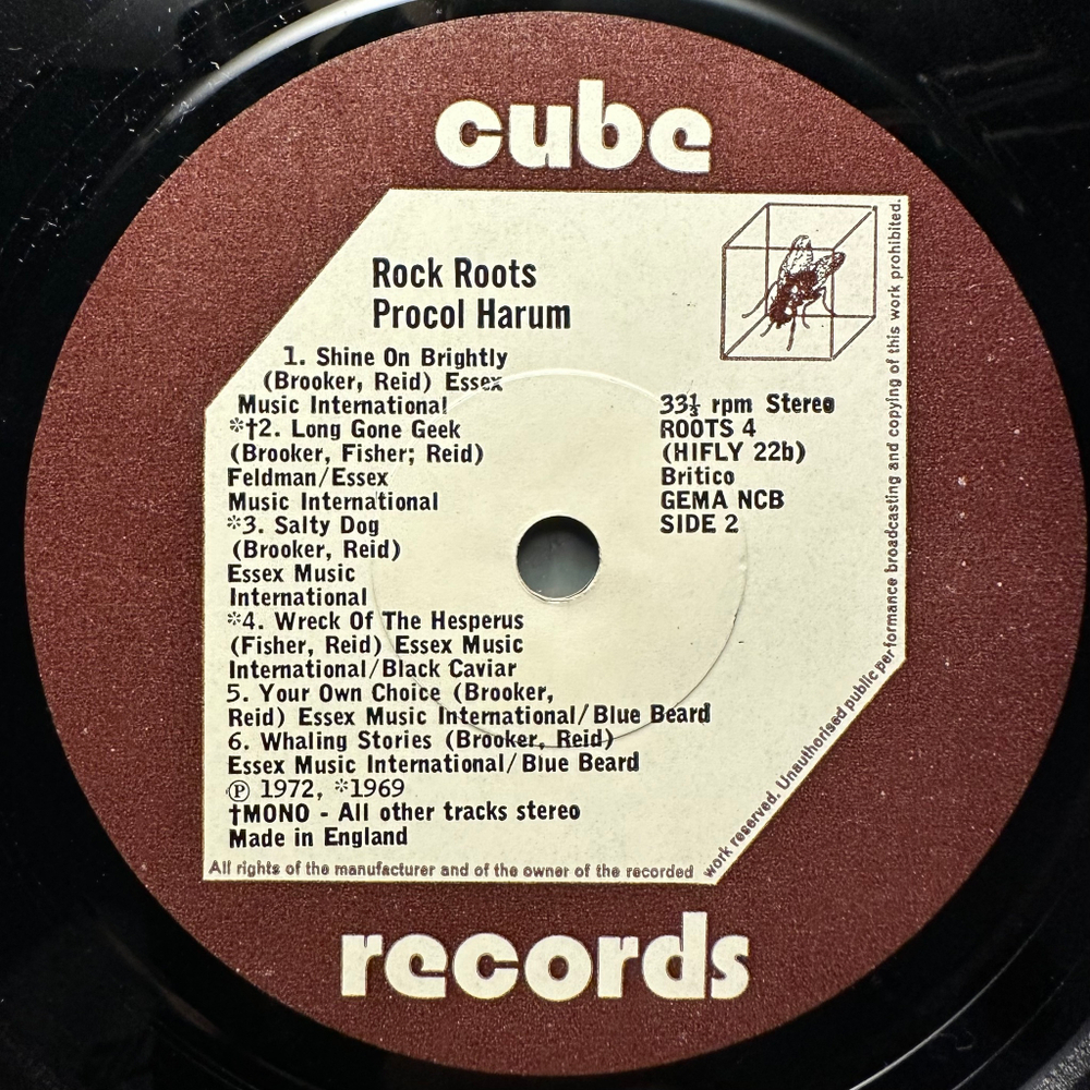 Procol Harum - Rock Roots (Англия 1976г.)