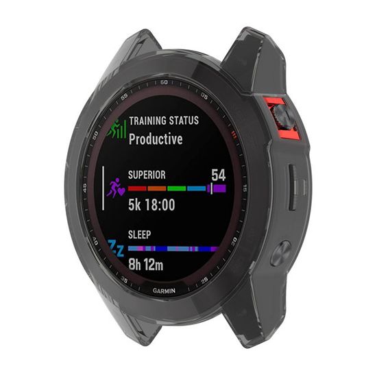 Защитный бампер чехол для часов Garmin Fenix 7X, Tactix 7 / 7 Pro, Enduro 2 силиконовый