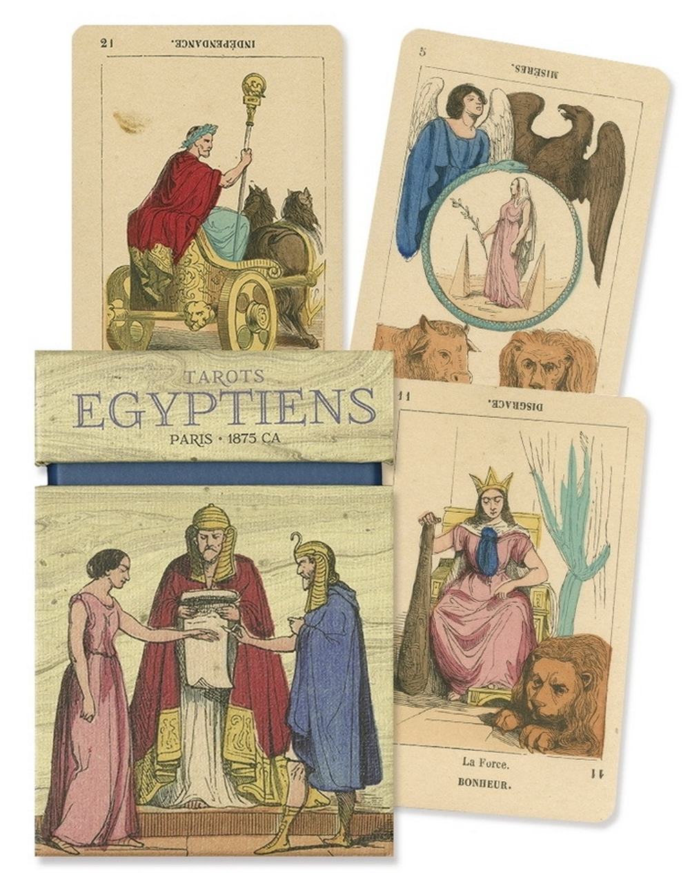 Egiptiens Tarots. Paris, 1875. Limited Edition / Таро Эттейлы Египетское. Париж, 1875 год. Ограниченный выпуск