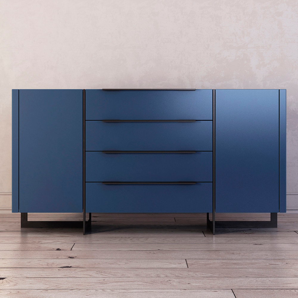 Комод с 4-я ящиками и дверцами "Olsen"