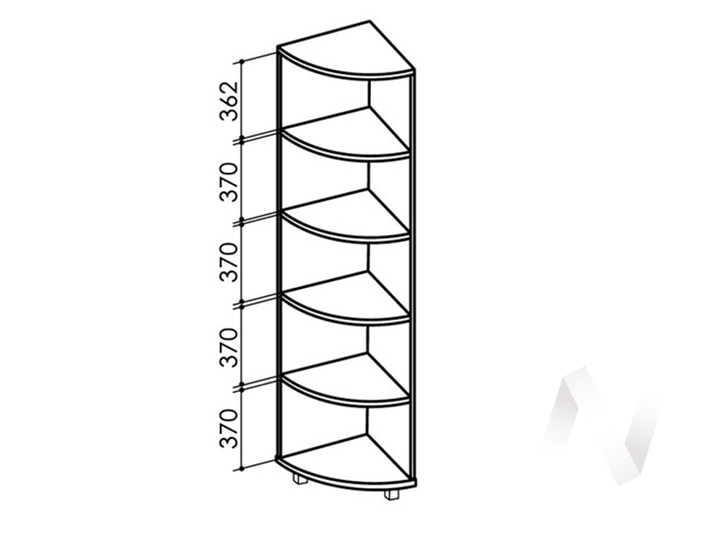 Пристрой радиусный №7 WEST