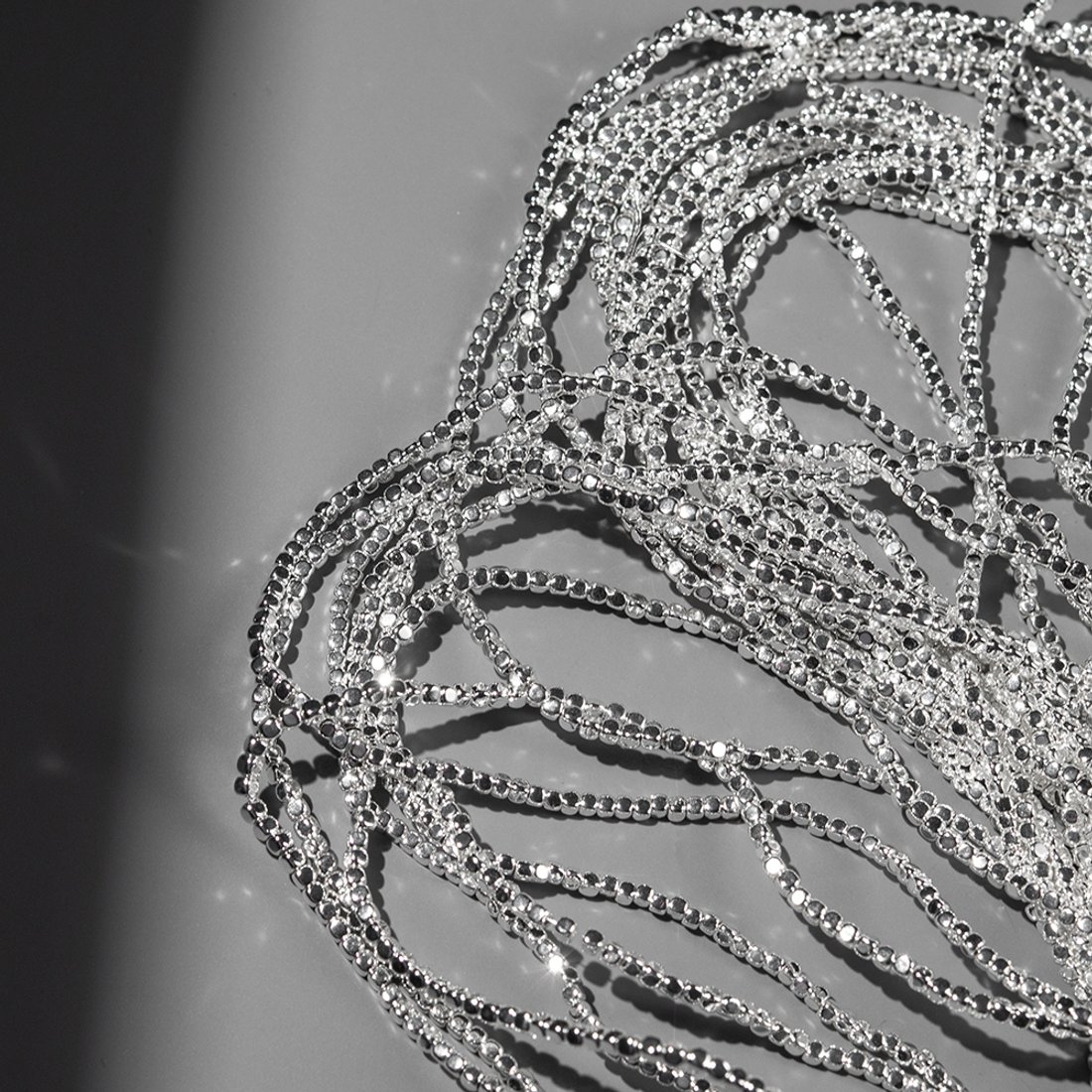 Гематин (гематит), кубик 2мм, оттенок "Серебристый"