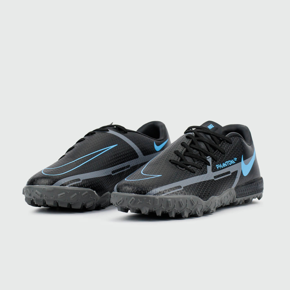 Футбольная обувь Nike Phantom GT2 Academy TF Black / Grey