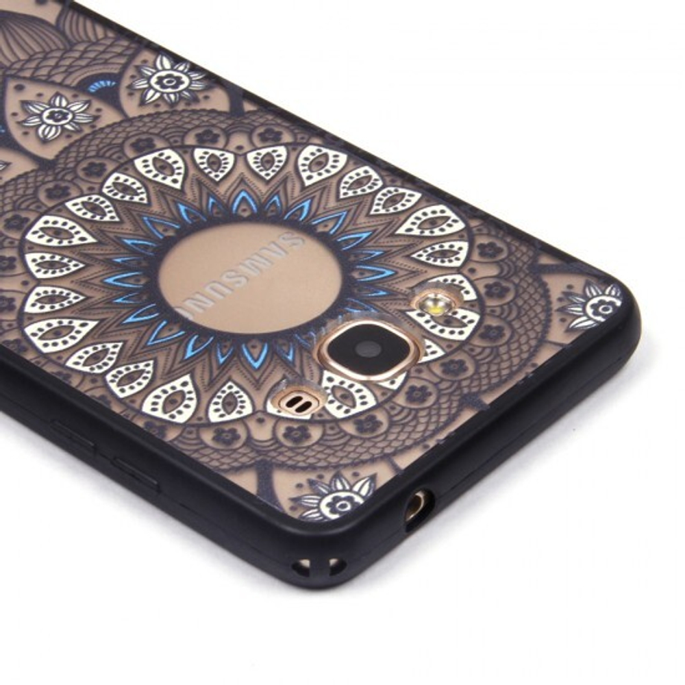 Чехол Кружево для Samsung Galaxy J3 Pro, 003571