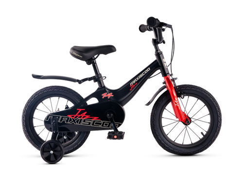 Велосипед 14" Maxiscoo JAZZ Стандарт Плюс Обсидиан (2025)