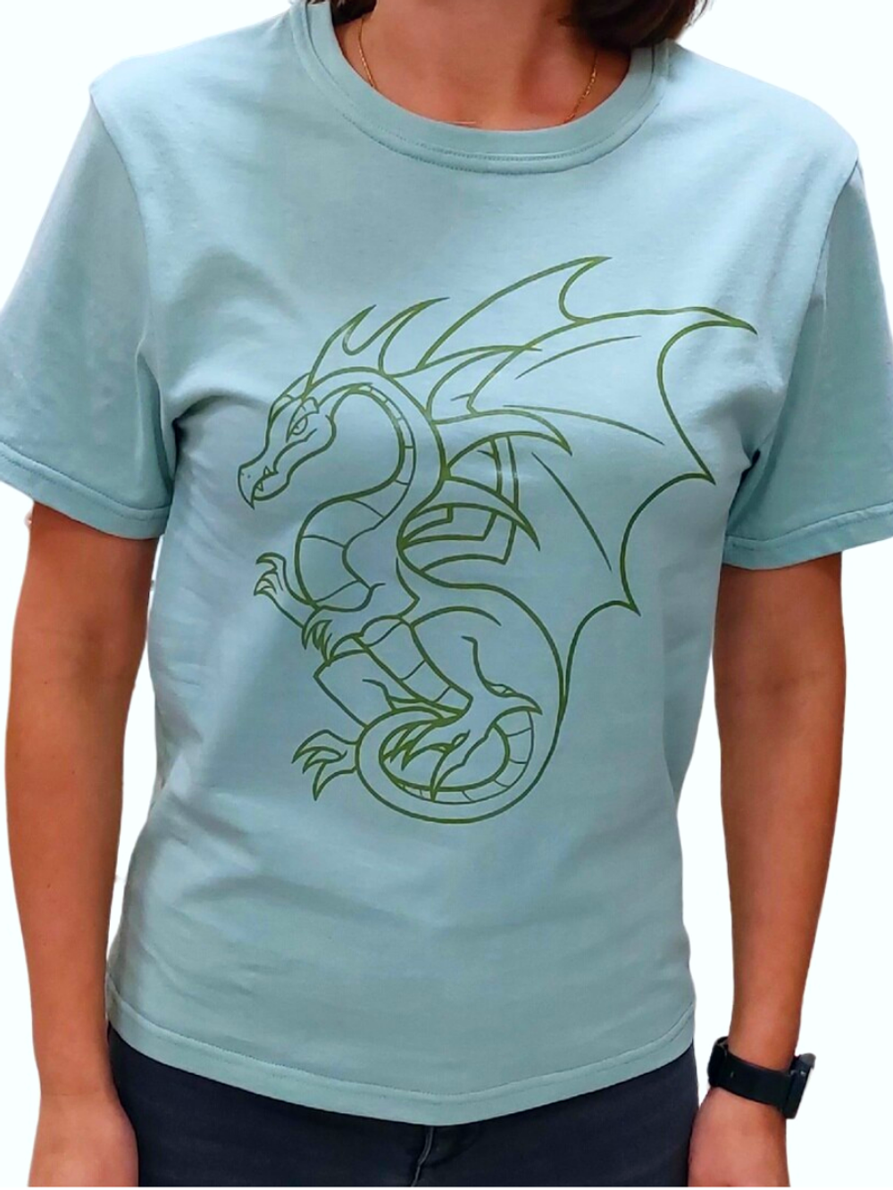 1401 Футболка детская бирюзовый (72-140)