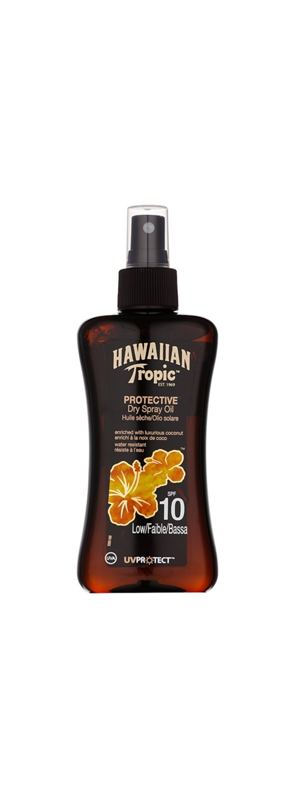 Hawaiian Tropic Protective - солнцезащитный спрей SPF 10 /   200  ml  / GTIN 5099821009984