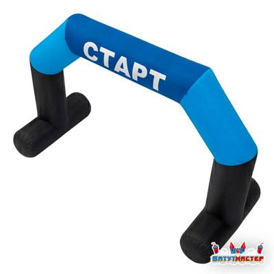 Надувная арка старт-финиш «Пульс», 6×2×4 м