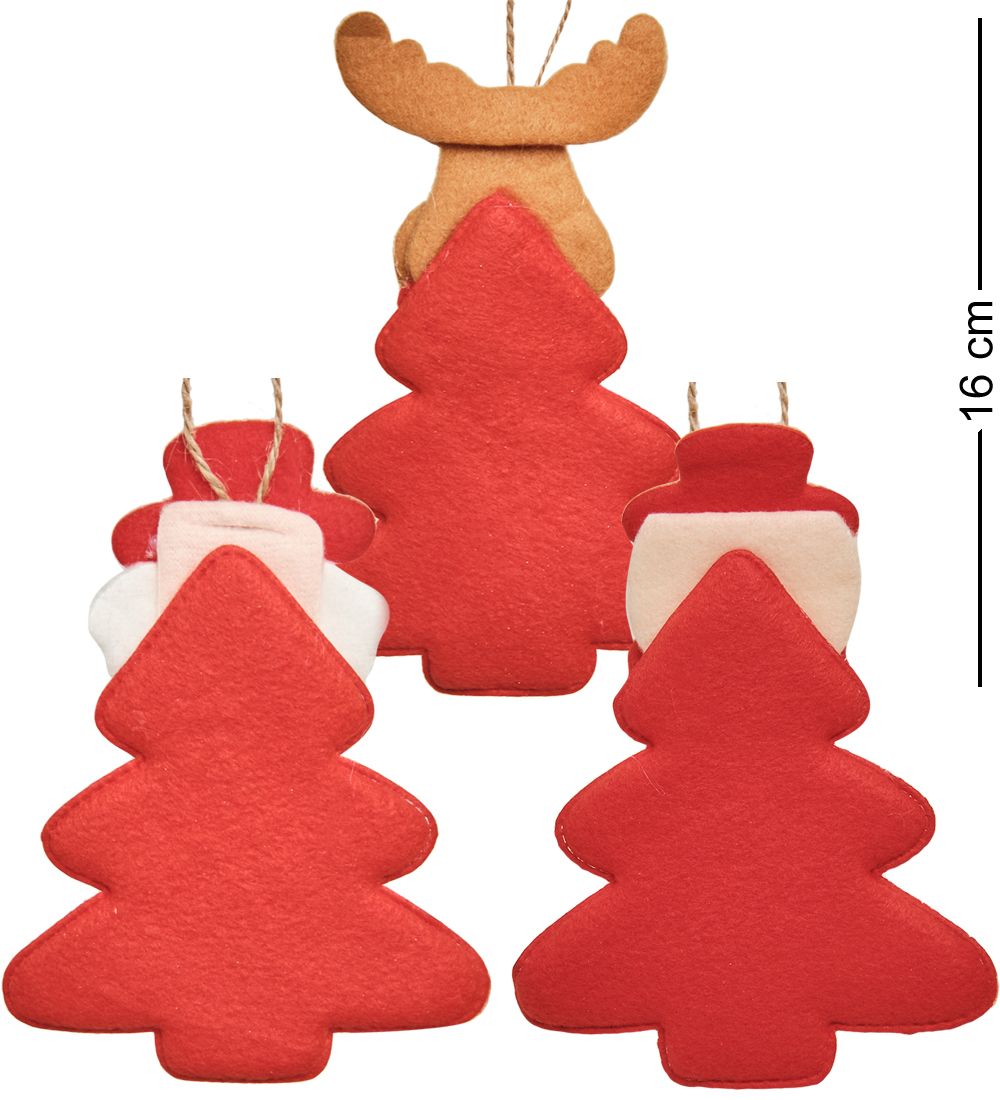 XM-229/2 Набор фигурок декор. «Новогоднее чудо» (3шт.)