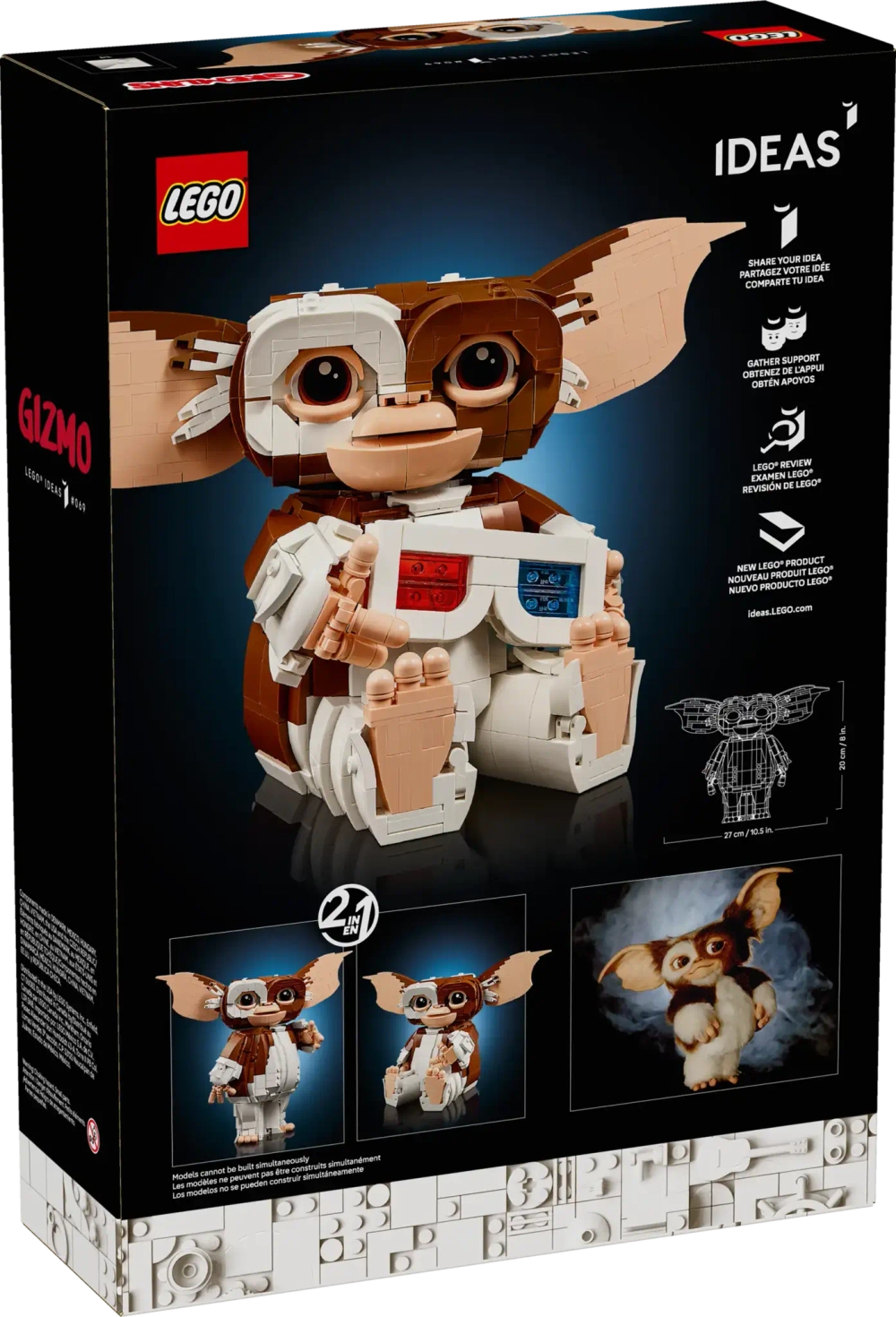 Конструктор LEGO Ideas 21361 Гремлины: Гизмо