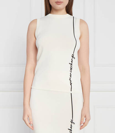 Блузка Armani Exchange - экрю(6RYH1D YMH6Z)