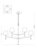 Подвесной светильник Freya FR2190PL-12N