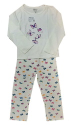 Пижама для девочек BR3-002 р.32 мол. бабочки (Boru)