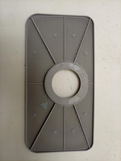 SMS40D02RU/09 ктп3 Сливной фильтр тонкой очистки посудомоечной машины Bosch Siemens (пластик) 645037 б/у