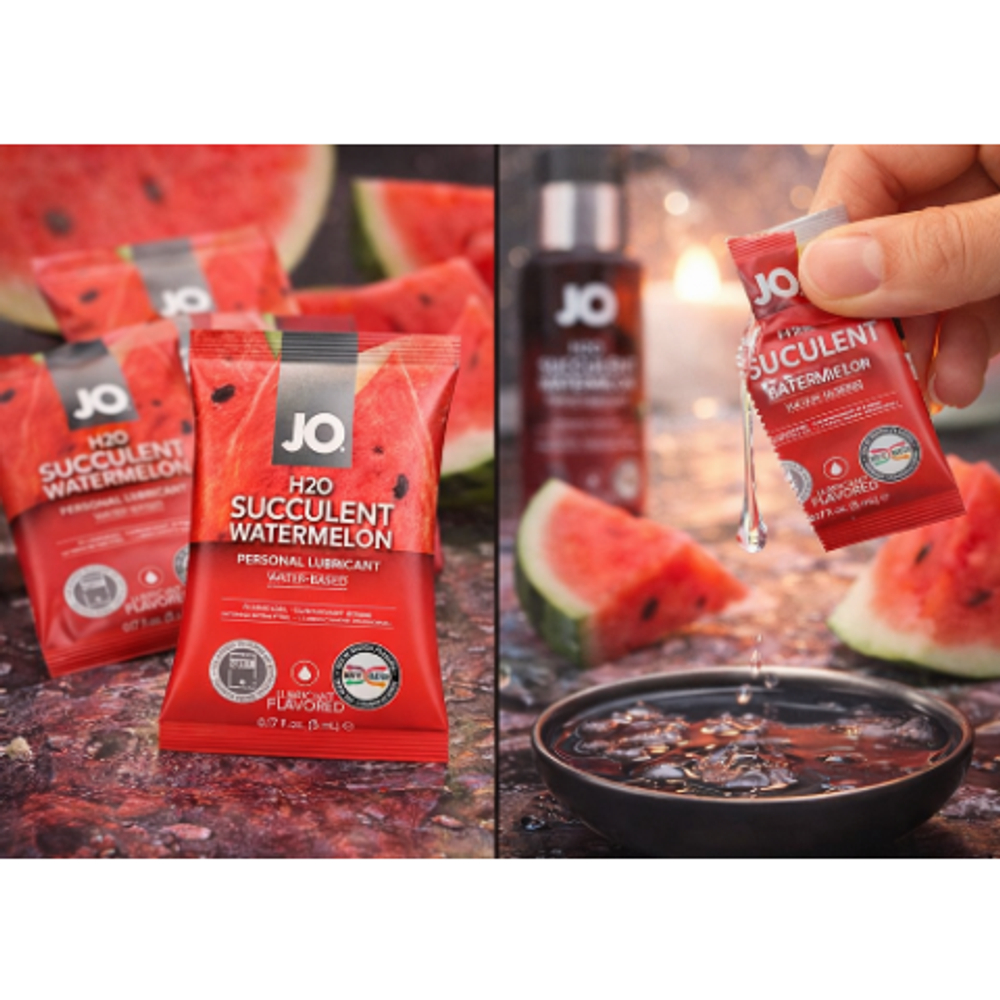 Лубрикант JO Watermelon с ароматом арбуза, 5 мл