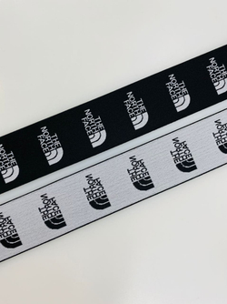 Резинка черная The north face 4 см