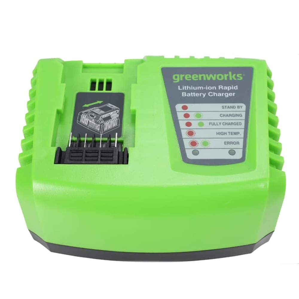 Зарядное устройство GREENWORKS G40UC5 40В 5А быстрое 2945107