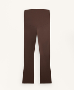 OYSHO Брюки-клеш для беременных Comfortlux 80 см, коричневый