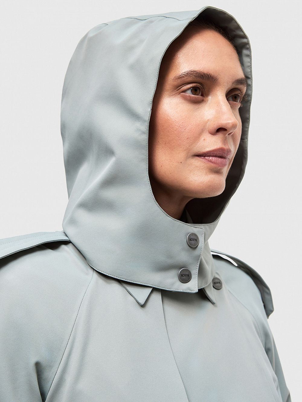 Тренч женский ILIM NORPPA зеленый шалфей