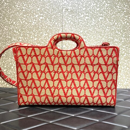 Valentino Le Troisieme Toile Shopping Bag 40 cm