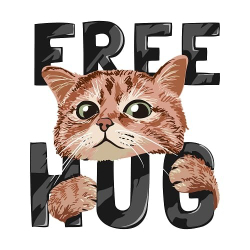 Футболка Free hug